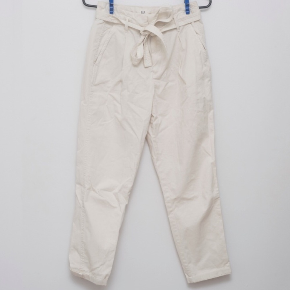 Gap paper bag pants